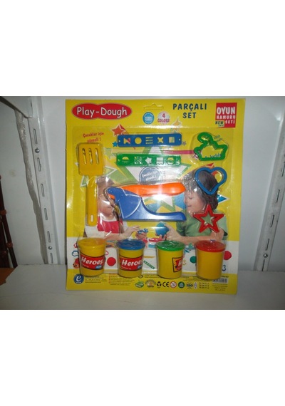 Play Dough Parçalı Oyun Hamuru Seti