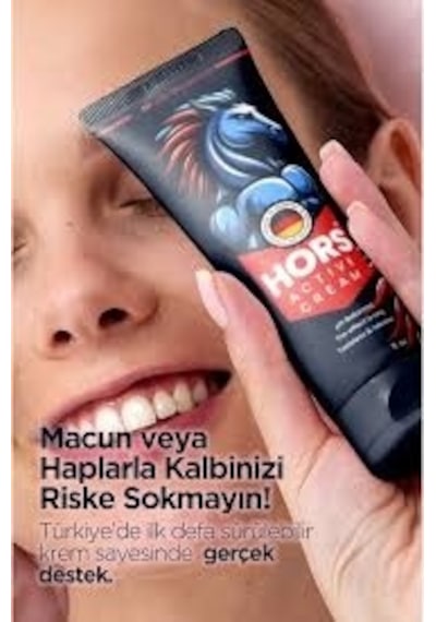 Yurorganicq Hors Active Cream Uzun Süre Etkili Erkeklere Özel Krem 50ml / Long Time Effect Retarder And Hardener Cream 50ml