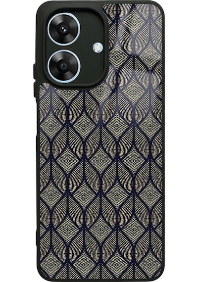 Oppo Realme Note 60 Yaprak Motif Tasarımlı Glossy Telefon Kılıfı Çok Renkli
