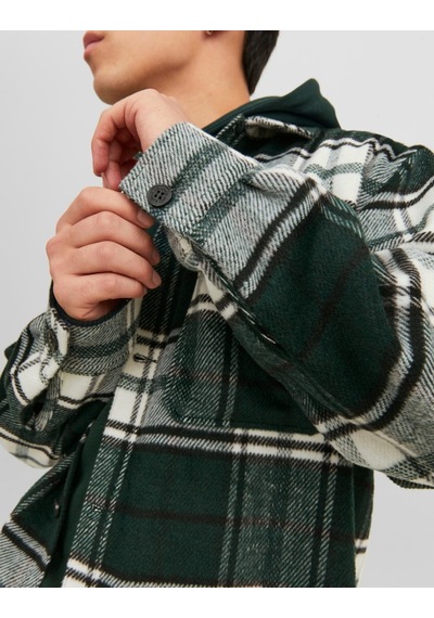 Jack & Jones Erkek Ekose Desenli Uzun Kollu Gömlek - 12239303 001 Jack & Jones Erkek Ekose Desenli Uzun Kollu Gömlek - 12239303 001