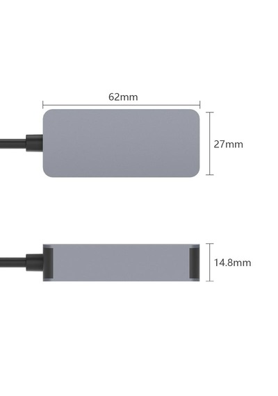 Mt74 Type-c Gen 1 To 2500mbps Rj45 Ethernet Adaptör Mac Windows U