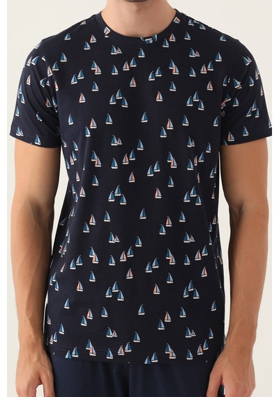 Arnetta Yacht Lacivert Erkek Pijama Takımı 5274-42689 Lacivert