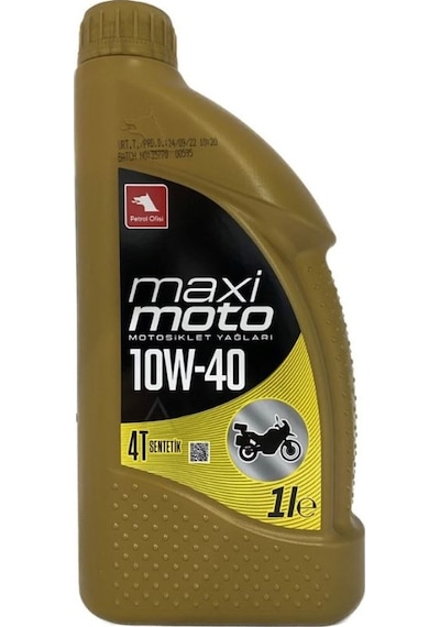 Petrol Ofisi Maximoto 10W-40 4t 1 L 4 Zamanlı Motosiklet Yağı