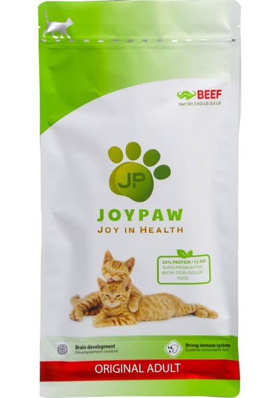 JOYPAW Süper Premium Sığır Etli Yetişkin Kısırlaştırılmış Kedi Maması 3 KG