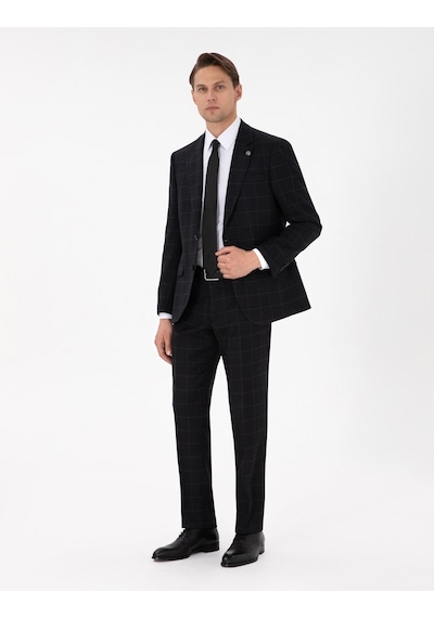 Pierre Cardin Erkek Siyah Takım Elbise 50291964-vr046