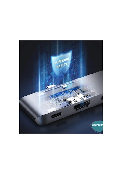 Vothoon Type-c To Hdtv Multifunction Adapter 8 Port Kablo Diğer