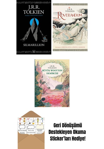 Silmarillion + Roverandom Özel Ciltli Baskı + Büyük Wootton Demircisi Özel Ciltli Baskı