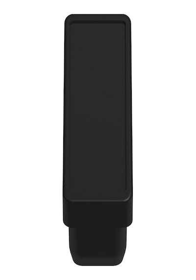 Cateksss 25x50 Mm Elips 5 Derece Profil Tapası 1.2 Mm Siyah - 4 Lü Paket