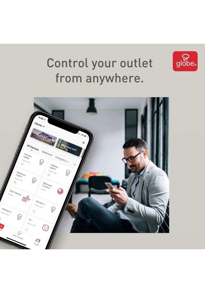 Elektrikli Wi-fi Akıllı Priz, Hub Gerektirmez, Sesle Etkinleştirilir, 4 Topraklanmış Priz, 4'lü Paket, 15a 50207 Diğer