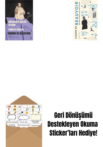 Müphemlik Ahlakı Üzerine - Pirus Ve Sineas + Nelson Algren'e Aşk Mektupları + Okuma Sticker'ları