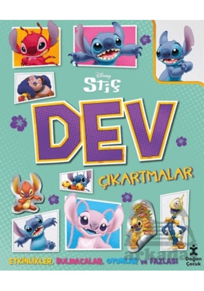 Disney Stiç - Dev Çıkartmalar Etkinlik Kitabı Doğan Çocuk