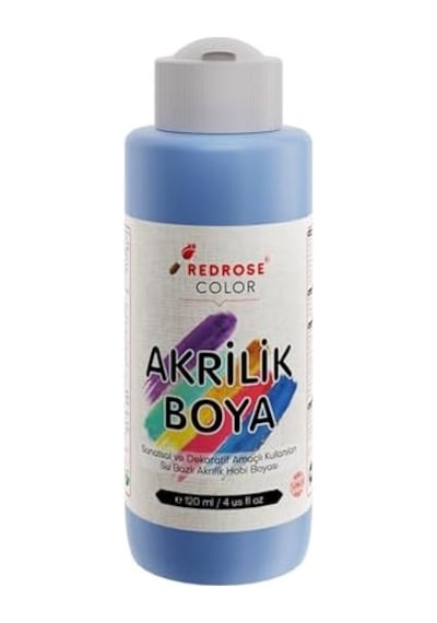 Açık Mavi Akrilik Boya 120 Ml