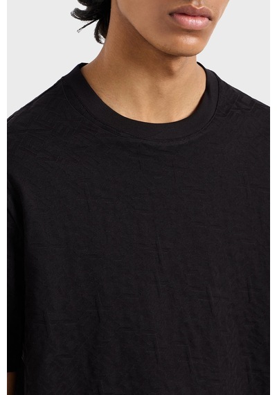 Armani Exchange Erkek T Shirt Xm000478 Af10337 Fc013 Siyah Siyah
