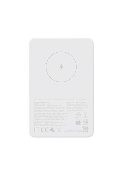 Xiaomi Magnetic Powerbank 5000mah Blance White Beyaz