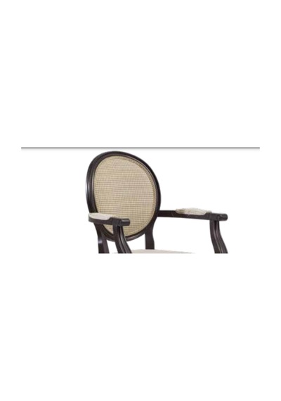 Bengimobilya Sandalye Zus035 Tam Kolçak Madalyon Model Kare Örgü Kumaş Yum
