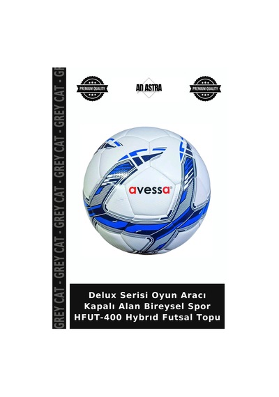 Delux Serisi Oyun Aracı Kapalı Alan Bireysel Spor Hfut-400 Hybrıd Futsal Topu Çok Renkli