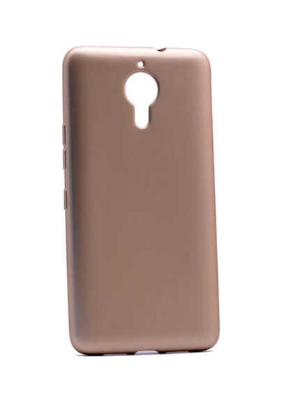 General Mobile 5 Plus Kılıf Zore Premier Silikon Kapak Gold