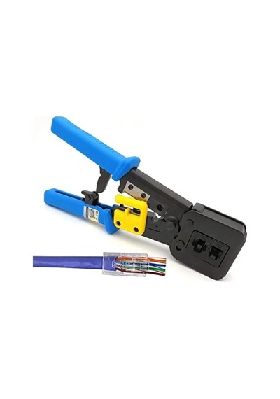 Yeni Nesil Rj45/rj11 Cat6 Kablo Ucu Sıkma Pense