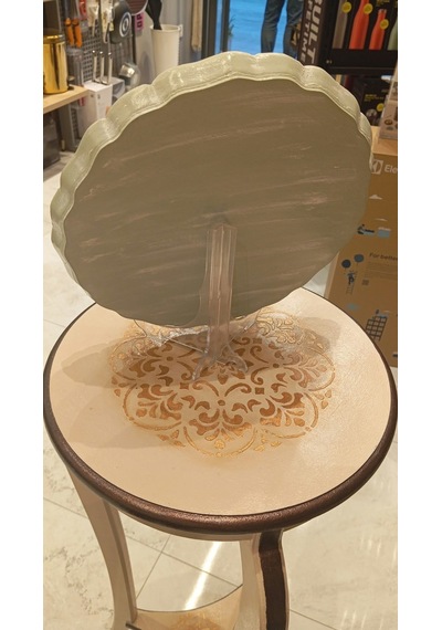 El Boyama Ahşap Obje Çapı 28cm 21704962