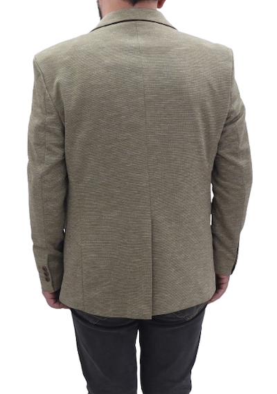 Twenhil Dmctekstil Erkek Ckt-203 Desenli İtalyan Kesim Dar Kalıp Tek Düğme Blazer Ceket Haki Yeşil Twenhil Dmctekstil Erkek Ckt-203 Desenli İtalyan Kesim Dar Kalıp Tek Düğme Blazer Ceket Haki Yeşil