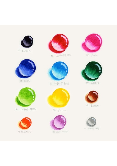 Tr Zig Clean Color Real Brush Fırça Uçlu Kalem 12'li Genel