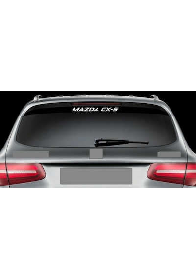Mazda Cx-5 Araba Arka Cam Sticker Yapıştırma