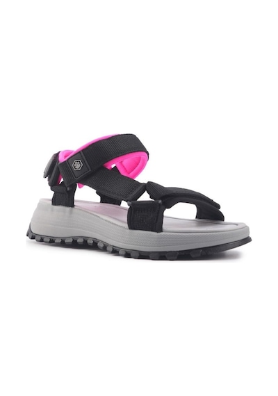 Lumberjack Lıly 4fx Siyah Comfort Casual Günlük Spor Sandalet Siyah