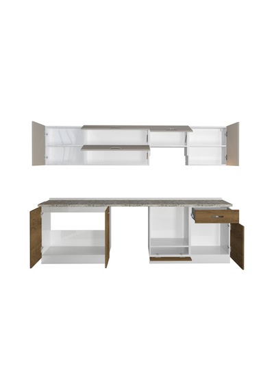 Decoraktiv Elite 280y Ankastre Fırın Modüllü Mdf Hazır Mutfak Dolabı - Tezgah Dahil - Pera - Kumtaşı Çok Renkli Decoraktiv Elite 280y Ankastre Fırın Modüllü Mdf Hazır Mutfak Dolabı - Tezgah Dahil - Pera - Kumtaşı Çok Renkli