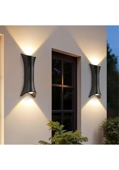 Tr Led Duvar Lambası, Dış Mekan Ip65 Su Geçirmez, Alüminyum Duvar Aydınlatması, Modern, Yaratıcı Tasarım, Yuka