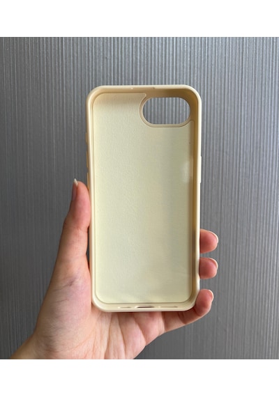 Apple Uyumlu iPhone 16e Logolu İçi Kadife Silikon Lansman Kılıf