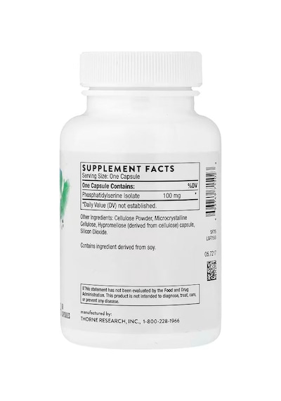 Thorne - Phosphatidylserine Brain & Cognitive 60 Caps