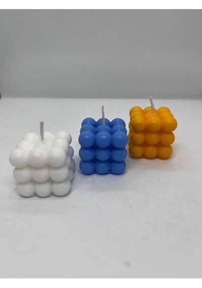 Ayz Mum Bubble Dekoratif Kokulu Mum 3'lü