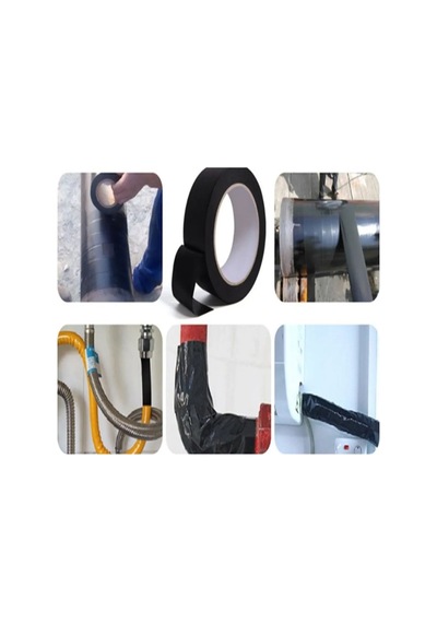 Siyah Pvc Bant 6 Adet 5cmx25m Izolasyon Bandı 50 Fbd59