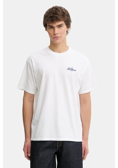 Levi's Pamuklu Regular Fit Logolu Bisiklet Yaka T Shirt Erkek - A9440-0019 Beyaz