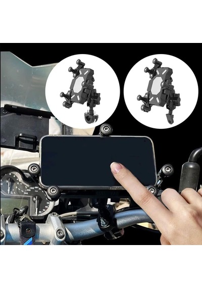 Ga11 Motosiklet Bisiklet Telefon Tutucu İster Ayna İster Gidon Tuttur İkisi Bir Arada Şok Emici Damperli Shockproof, Gidon Ve Ayna Montajı Diğer Ga11 Motosiklet Bisiklet Telefon Tutucu İster Ayna İster Gidon Tuttur İkisi Bir Arada Şok Emici Damperli Shockproof, Gidon Ve Ayna Montajı Diğer