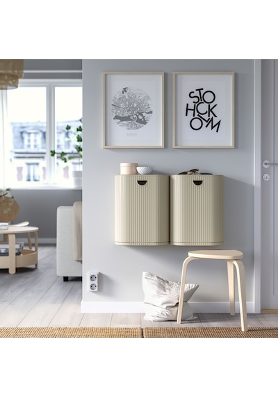 Gardsbutik, Atık Ayırma Kutusu, Gri-bej, 21 Lt