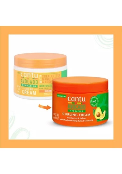 Cantu Avokado Yağlı Nemlendirici Durulanmayan Bukle Kremi 340 G