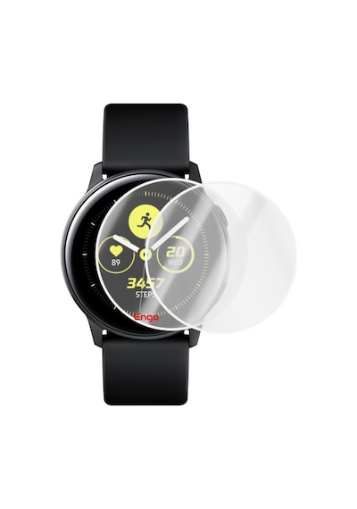 Samsung Galaxy Uyumlu Watch Active Ekran Koruyucu Şeffaf Tpu Film 2 Adet
