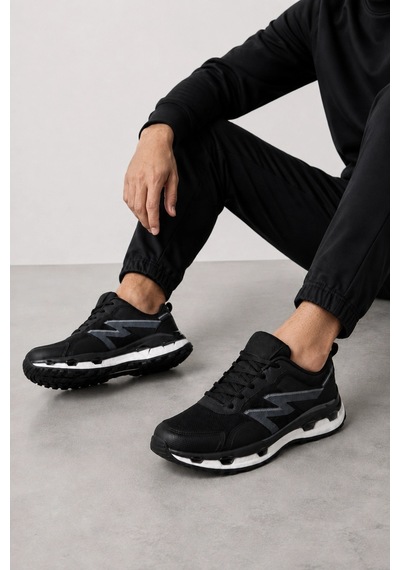 Ht Hotin Helix Erkek Spor Ayakkabı Jel & Köpük Tabanlı Ultra Konfor Günlük Sneaker Siyah-beyaz SİYAH-BEYAZ Ht Hotin Helix Erkek Spor Ayakkabı Jel & Köpük Tabanlı Ultra Konfor Günlük Sneaker Siyah-beyaz SİYAH-BEYAZ