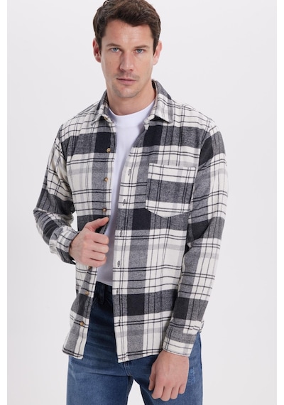 Tudors Erkek Regular Fit Rahat Kesim Kışlık Kareli Oduncu Gömlek-42153 Çok Renkli Tudors Erkek Regular Fit Rahat Kesim Kışlık Kareli Oduncu Gömlek-42153 Çok Renkli