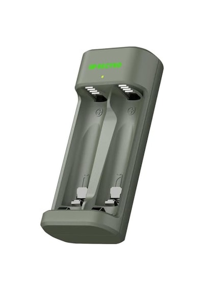 Ayrex Gp E221 Usb Şarj Cihazı Pilsiz Model 2 Kanallı Hem Aa Hemde Aaa Şarjlı Piller İçin