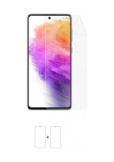 Galaxy A73 Ekran Koruyucu 1+1 Ön Poliüretan Film