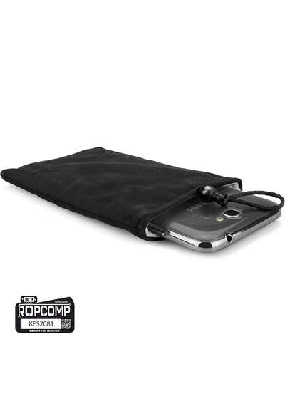 Ropcomp Taşıma Kılıfı Kadife Kumaş 21x14 Cm 7'' Tablet, 3.5" Hdd & 2.5" Harici Hdd Uyumlu