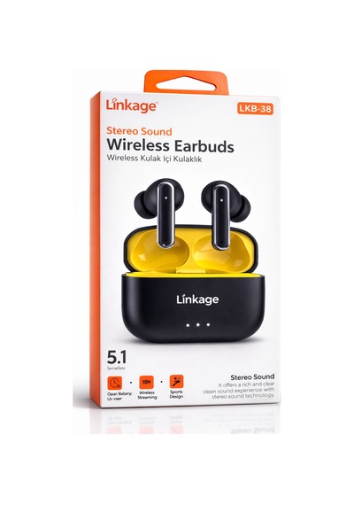 Linkage Lkb-38 Kablosuz Bluetooth Kulaklık Stereo Sound Wireless Earbuds