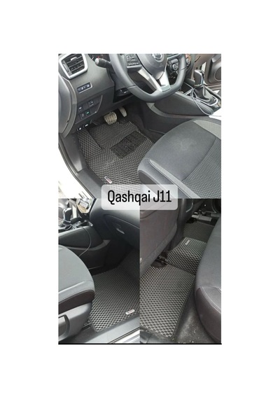 Nissan Qashqai J11 Eva Oto Paspas Topukluksuz Siyah