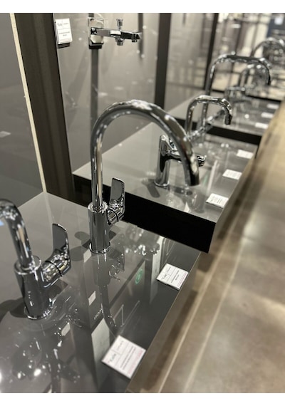 Tandem Banyo Lavabo Mutfak Bataryası Ve 53270 Tepe Duş Seti Gri