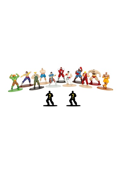 Jada Street Fighter Nano Koleksiyon Figürler Sürpriz Paket
