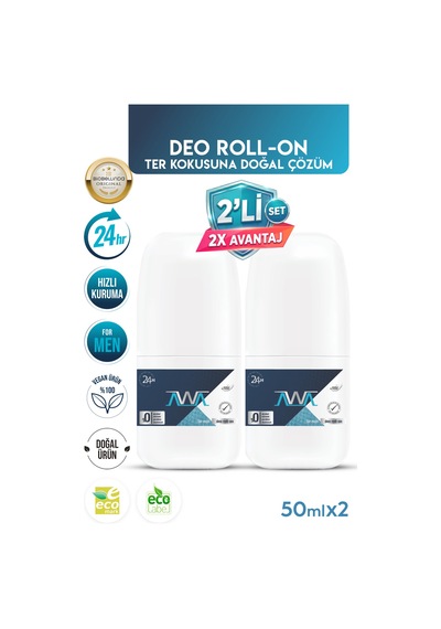Doğal Deo Roll-on For Men 50 Ml