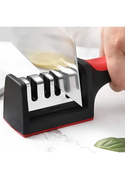 Kanji 4 Fonksiyonlu Paslanmaz Çelik Bıçak, Makas &amp Satır Bileyici Elmas, Seramik Ve Tungsten Çelik Bileme S