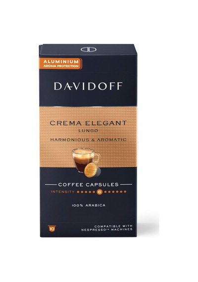 Davidoff Crema Elegant Kapsül Kahve 10'lu 55 G - 5 Adet Tarı